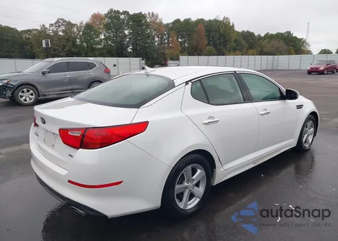 2015 Kia Optima Lx from USA, damaged, VIN 5XXGM4A75FG392986